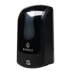 Диспенсер картриджный BINELE eSoap для жидкого мыла 1л. (черный) - фото 2653619