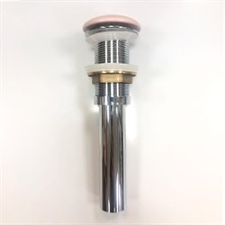 Донный клапан с керамическим верхом COMFORTY матовый розовый, DK-01 MP - фото 2790678
