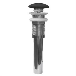 COMFORTY донный клапан с керамическим верхом, матовый чёрный, DK-01 MB - фото 2790695