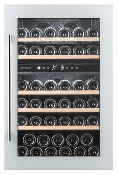 Винный шкаф Temptech Oslo OZ90DW двухзонный белый - фото 2918485