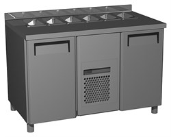 Холодильный стол для салатов Carboma T70 M2sal-1 9006 (SL 2GN 1/1) - фото 2935186