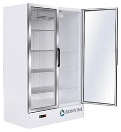 Шкаф холодильный Bonvini BMD-1400 МU, глухие двери - фото 2944424