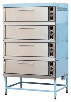 Шкаф пекарский ONEGA ШПЭНМр-4 П с парогенератором (фронт и двери из нерж. стали) - фото 2963533