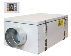 Приточная вентиляционная установка ФЬОРДИ ВПУ 800 ЕС/9-380/3-GTC - фото 3972900