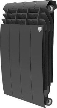 Биметаллический радиатор Royal Thermo BiLiner 500 Noir Sable 4 секц. - фото 4462721