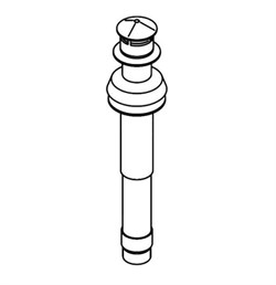 Труба дымохода Bosch DN80 x L1,35м, белая - фото 4500719