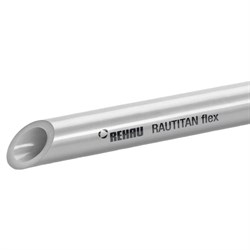 Труба из сшитого полиэтилена Rehau RAUTITAN Flex DN40 x 5,5 PN10 (штанга 6 м), PE-Xa / EVOH - фото 4501882