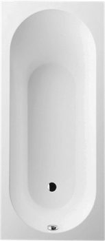 Ванна акриловая VILLEROY & BOCH OBERON Solo 170x70 с ножками, белая, материал кварил Quaryl®, UBQ177OBE2V-01 - фото 4510597