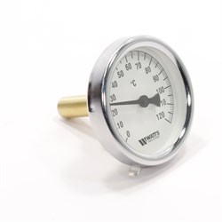 Термометр аксиальный F+R801 OR, 63 мм, 0-120 С, гильза 50 мм - фото 4555515