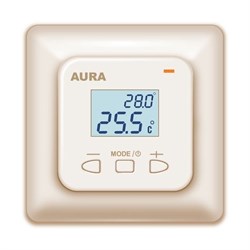 Терморегулятор для теплого пола Aura LTC 530 кремовый - фото 4660290