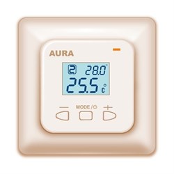 Терморегулятор для теплого пола Aura LTC 440 кремовый - фото 4660292