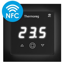 Терморегулятор для теплого пола Thermo Thermoreg TI-700 NFC Black - фото 4660346