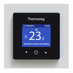 Терморегулятор для теплого пола Thermo Thermoreg TI-970 Black - фото 4660350