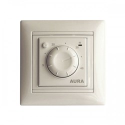 Терморегулятор для теплого пола Aura LTC 030 кремовый - фото 4660460
