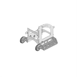 Подставка для ног к Lissmac CDR 350 (с колесами и рукоятью) 152-052280 - фото 4699108