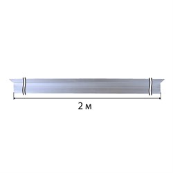 Профиль для виброрейки алюминиевый FoxWeld FTL SFSB-2,0 - фото 4730482