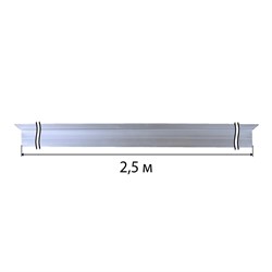 Профиль для виброрейки алюминиевый FoxWeld FTL SFSB-2,5 - фото 4730502