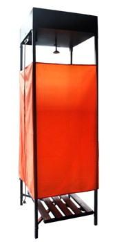 Электрический накопительный водонагреватель Вихрь Душ дачный Д-135-П (135л) с подогревом Вихрь, шт - фото 4799527
