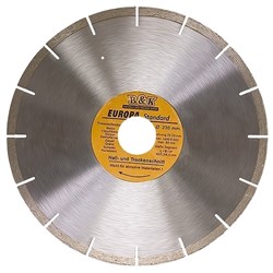 Алмазный диск Sparta 115х22,2 мм (сухая резка) EUROPA Standard - фото 4839290