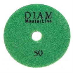 Алмазный гибкий шлифовальный круг АГШК 100x2,5 №50 DIAM Master Line (мокрая) - фото 4847985