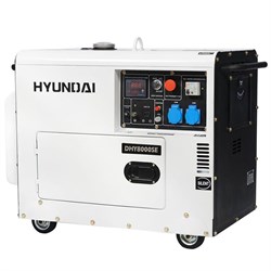 Дизельный генератор HYUNDAI DHY 8000SE - фото 5028970