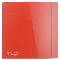 Вытяжка для ванной Soler & Palau SILENT-200 CZ RED DESIGN-4C M44364 - фото 5159212