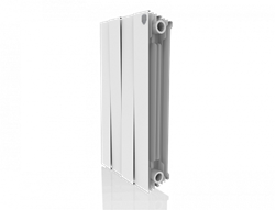Биметаллический радиатор Royal Thermo Pianoforte 500 VD 4 секц. Bianco Traffico - фото 5162996