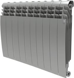 Биметаллический радиатор Royal Thermo BiLiner 500 Silver Satin 10 секц. - фото 5163084