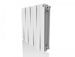Биметаллический радиатор Royal Thermo Pianoforte 500 VD 8 секц. Bianco Traffico - фото 5163140