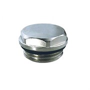 Заглушка с наружной резьбой для коллектора FAR 4125 - 1/2  (цвет хромированный)