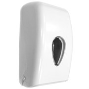 Диспенсер для туалетной бумаги Nofer 290х140х160 белый (05118.W)