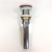 Донный клапан с керамическим верхом COMFORTY матовый розовый, DK-01 MP