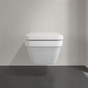 Комплект унитаза Villeroy&Boch Architectura 5685HR01 с инсталляцией ViConnect 92242700+92249061 с сиденьем Микролифт и клавишей смыва Хром глянец S488905