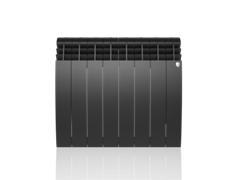 Алюминиевый радиатор Royal Thermo Biliner Alum 500 Noir Sable 8 секц.