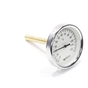 Термометр аксиальный F+R801 OR, 80 мм, 0-120 С, гильза 100 мм