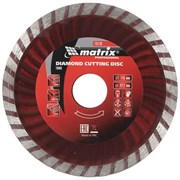 Алмазный диск MATRIX Турбо 115х22,2 мм (сухая резка)