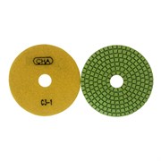 Алмазный гибкий шлифовальный диск CHA C3 50x2,0 №1 мрамор wet желтый
