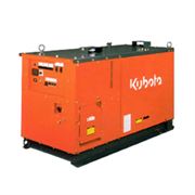 Дизельный генератор Kubota KJ-T130DX в звукоизолирующем корпусе