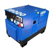 Генератор бензиновый GEKO 18000 ED S/SEBA SS в кожухе (электрический стартер)