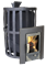 Дровяная печь-камин Берёзка  Воевода  20 (Сетчатый кожух) Закрытая Каменка - фото 3855102