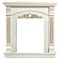 Классический портал для камина Firelight Barocco Classic шпон белый дуб с золотой патиной - фото 4759037