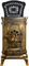 Дровяная печь Везувий А-07 Золото - фото 4764821