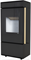 Дровяная печь DEFRO HOME CUBE mini, 6,6кВт, черная сталь - фото 4765014