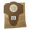 Бумажный пылесборный мешок (комплект из 5шт.) для KVC1700S, KVC1800DS, KVC 1900S - фото 4787593
