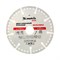 Алмазный диск MATRIX 125х22,2 мм (Мультирез сухой/мокрый рез PRO) - фото 4839497